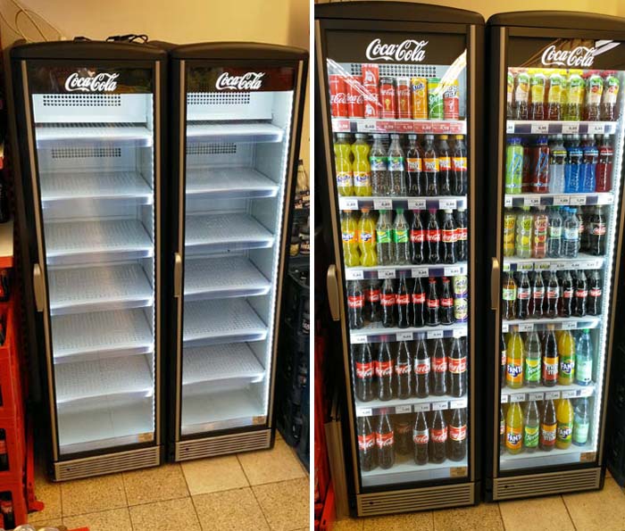 Coca-Cola Vitrinenkühler & Kühlschränke